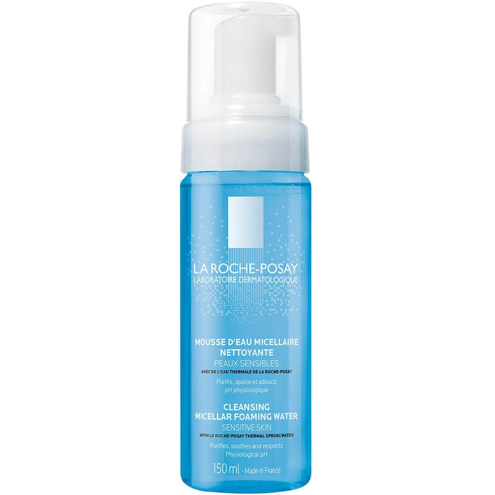 La Roche-Posay Eau Moussante Physiologique Αφρώδες Νερό Καθαρισμού Χωρίς Σαπούνι & Χωρίς Paraben 150ml