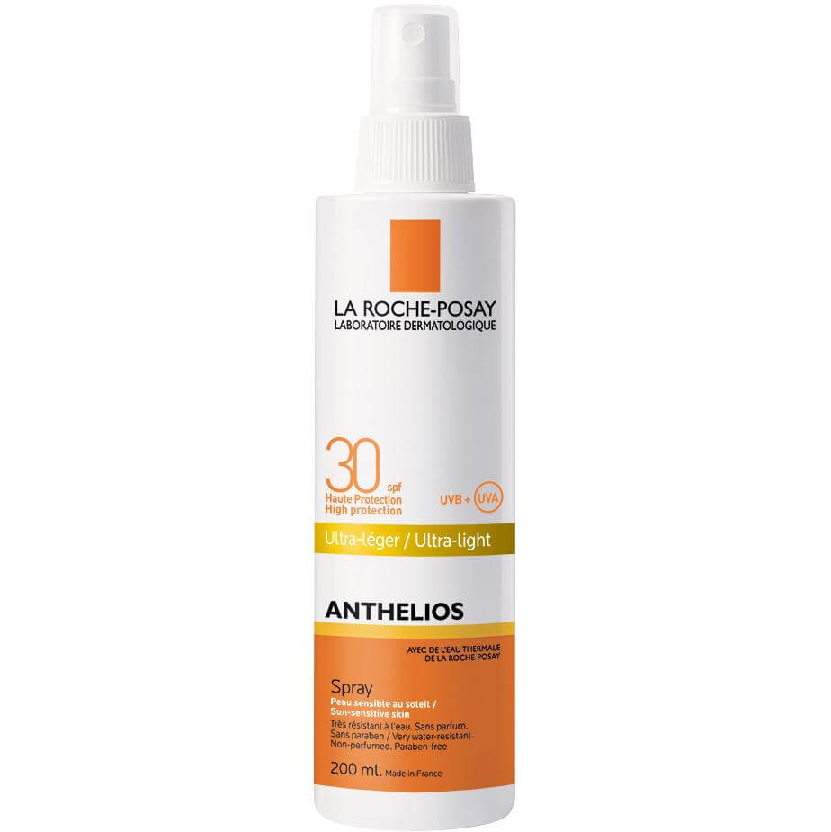 La Roche-Posay Anthelios Spray Spf30 Αντηλιακό Σώματος Υψηλής Προστασίας σε Spray Χωρίς Άρωμα 200ml