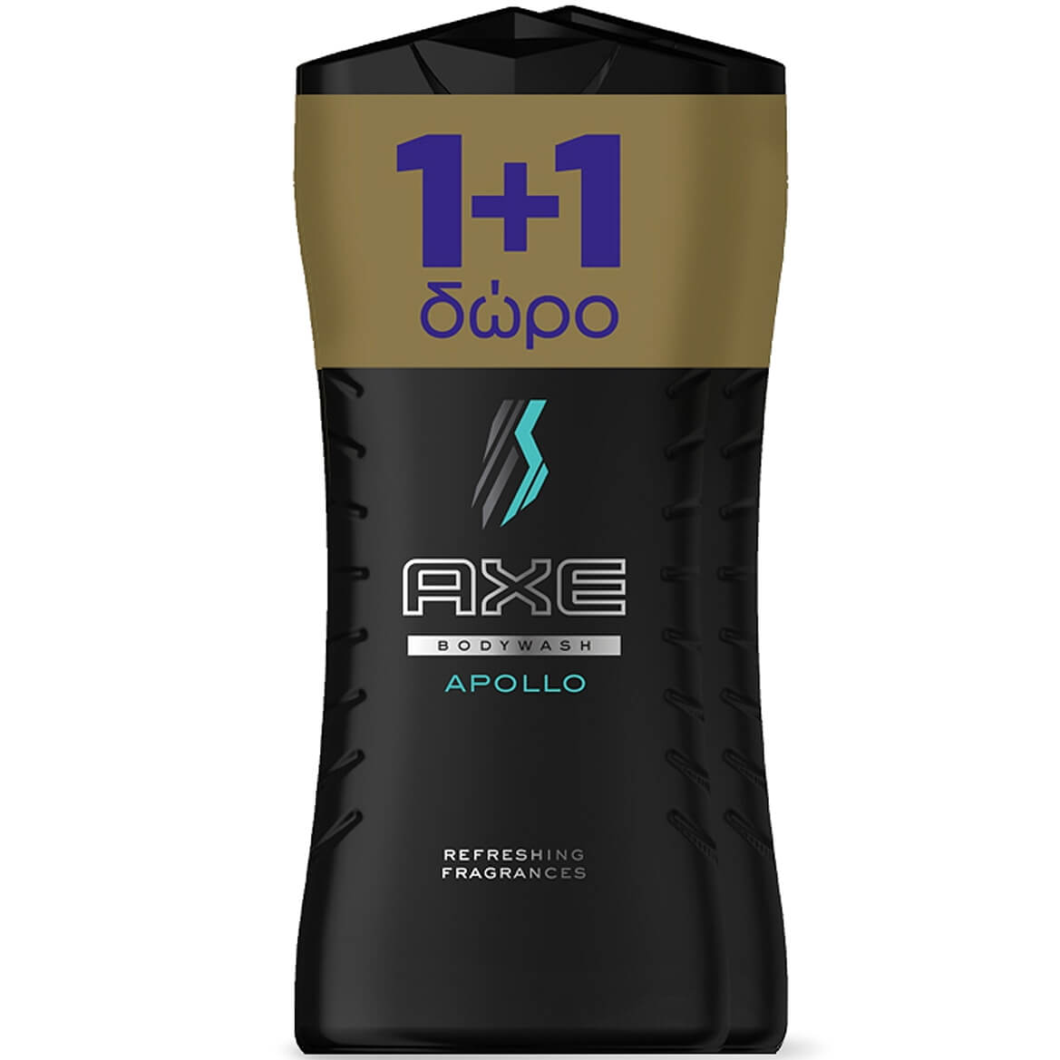 Axe Πακέτο Προσφοράς Apollo Bodywash XL 2x400ml 1+1 Δώρο