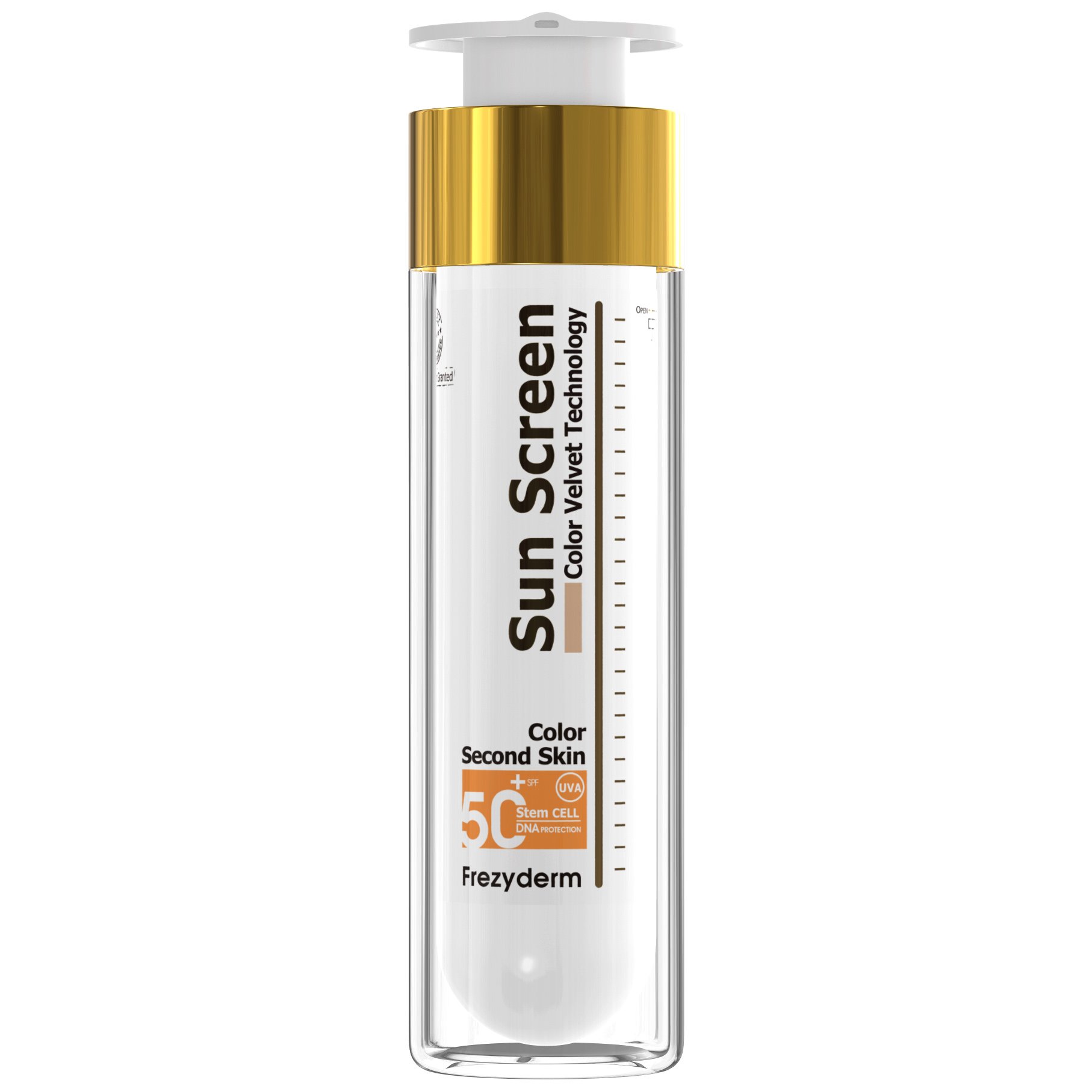 Frezyderm Frezyderm Sun Screen Color Velvet Face Cream Spf50+ Αντηλιακή Προσώπου με Χρώμα, Πολύ Υψηλής Προστασίας & Βελούδινης Υφής 50ml