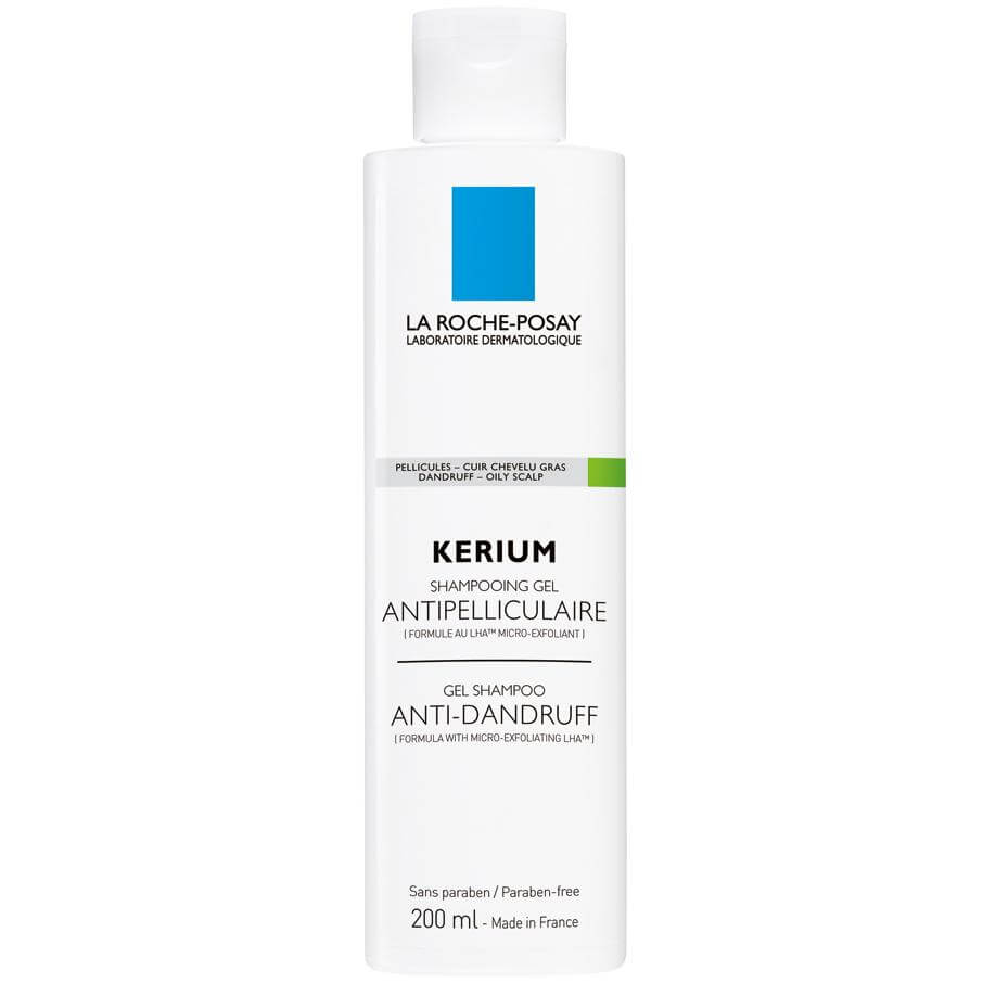 La Roche-Posay Kerium Gel Shampoo Σαμπουάν Κατά της Πυτιρίδας για Λιπαρά Μαλλιά 200ml