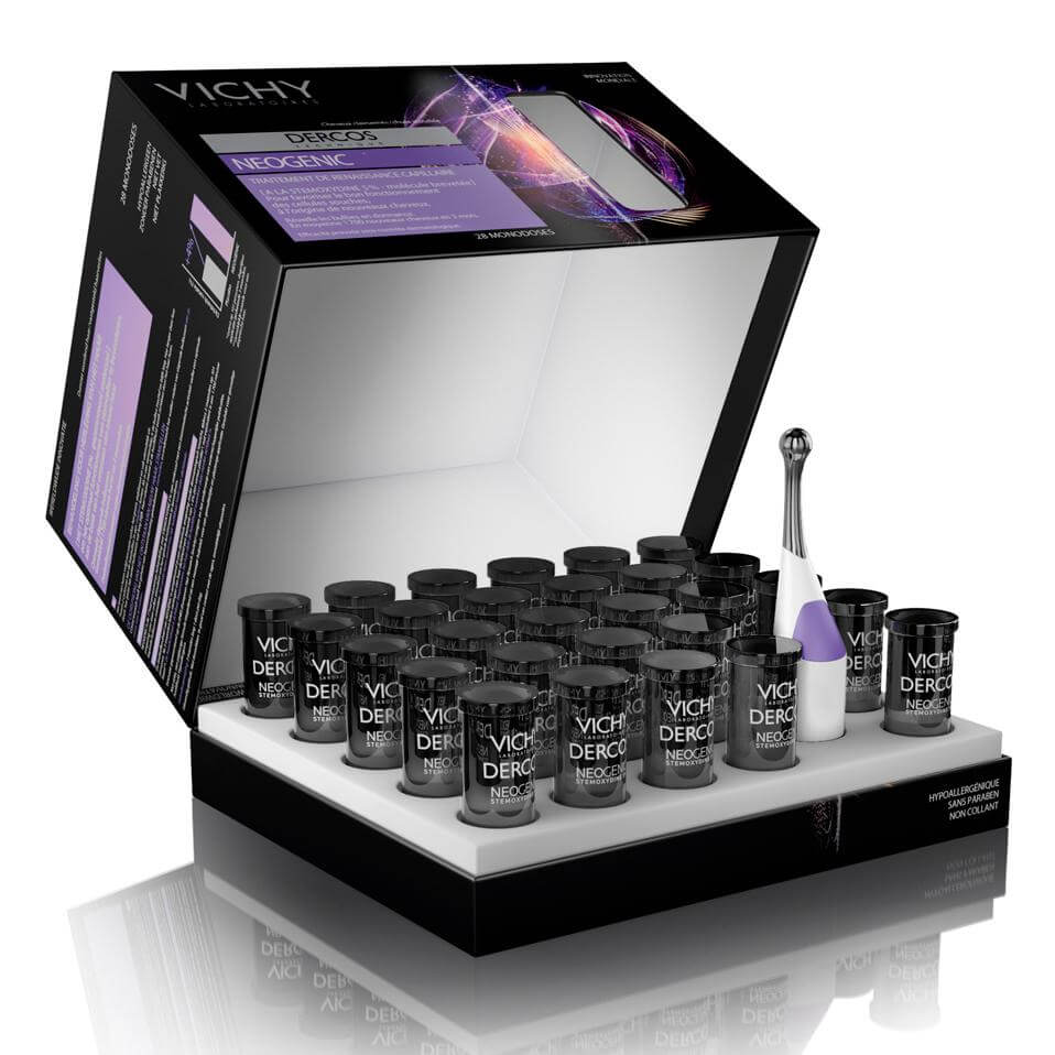Vichy Dercos Neogenic για Άνδρες & Γυναίκες που Εμφανίζουν Έλλειψη Πυκνότητας & Τριχόπτωσης 28x6ml