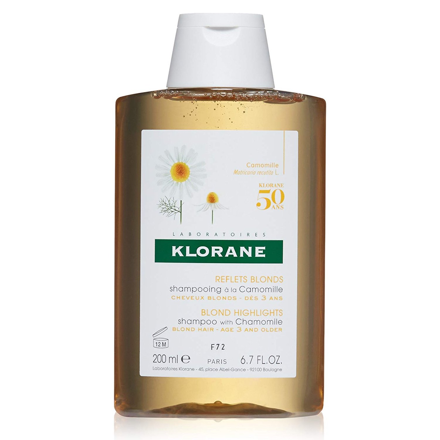 Klorane Σαμπουάν Chamomile με Εκχύλισμα Χαμομηλιού (Ξανθές Ανταύγειες) – 400ml