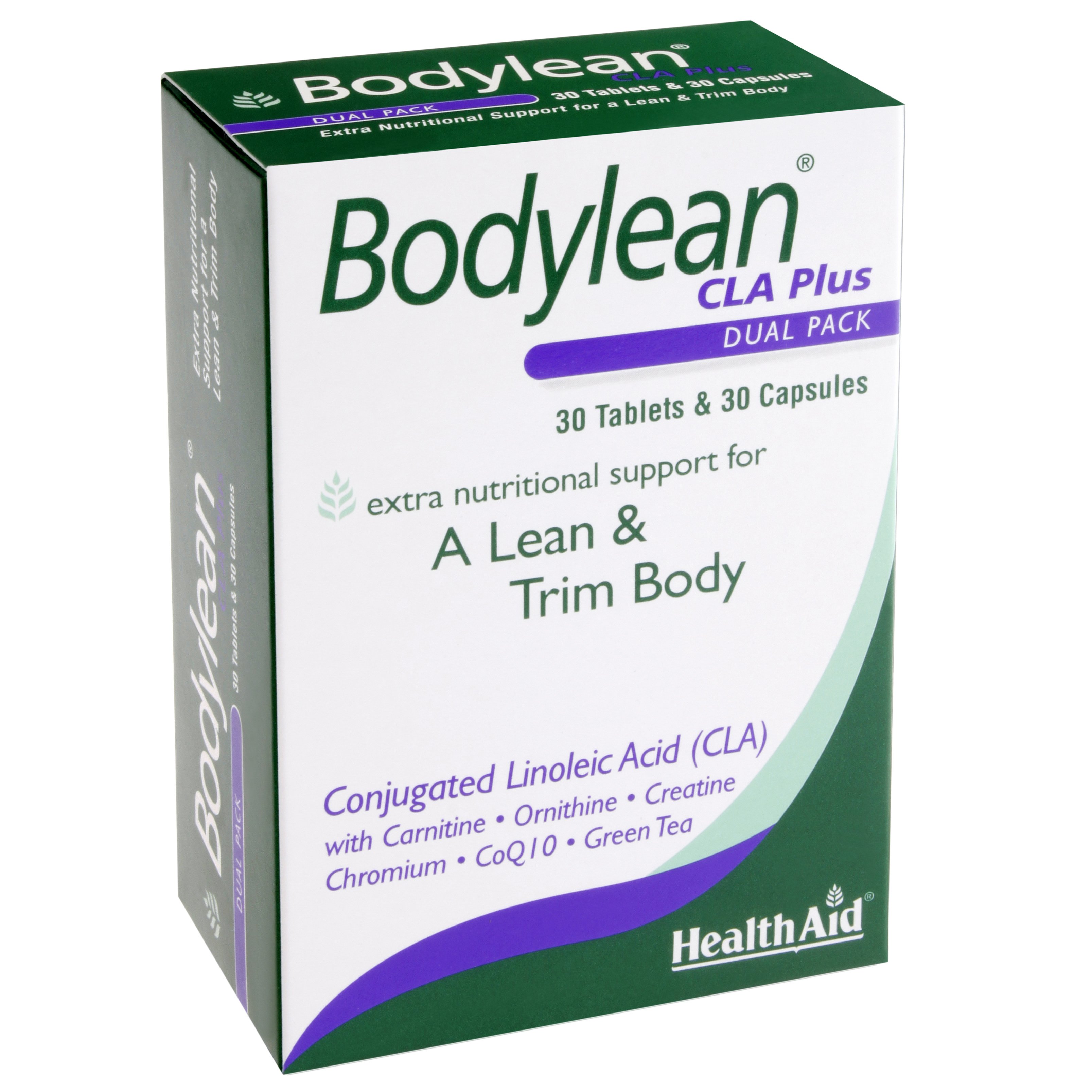 Health Aid Bodylean CLA Plus Συμπλήρωμα Διατροφής για Λεπτό & Σφριγηλό Σώμα 30Tabs & 30Caps