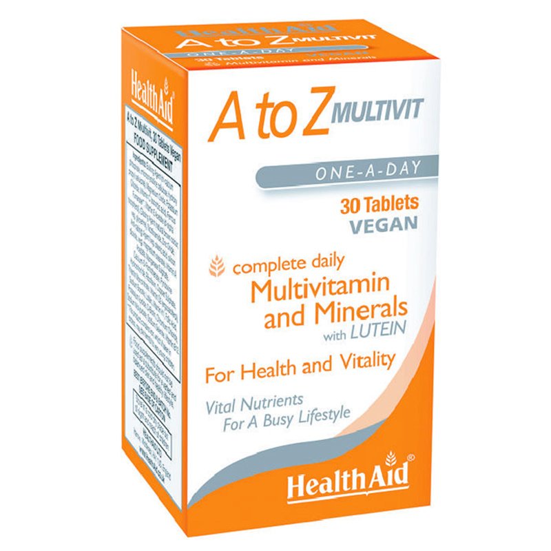 Health Aid A To Z Multivitamin Πολυβιταμίνη 30Tabs