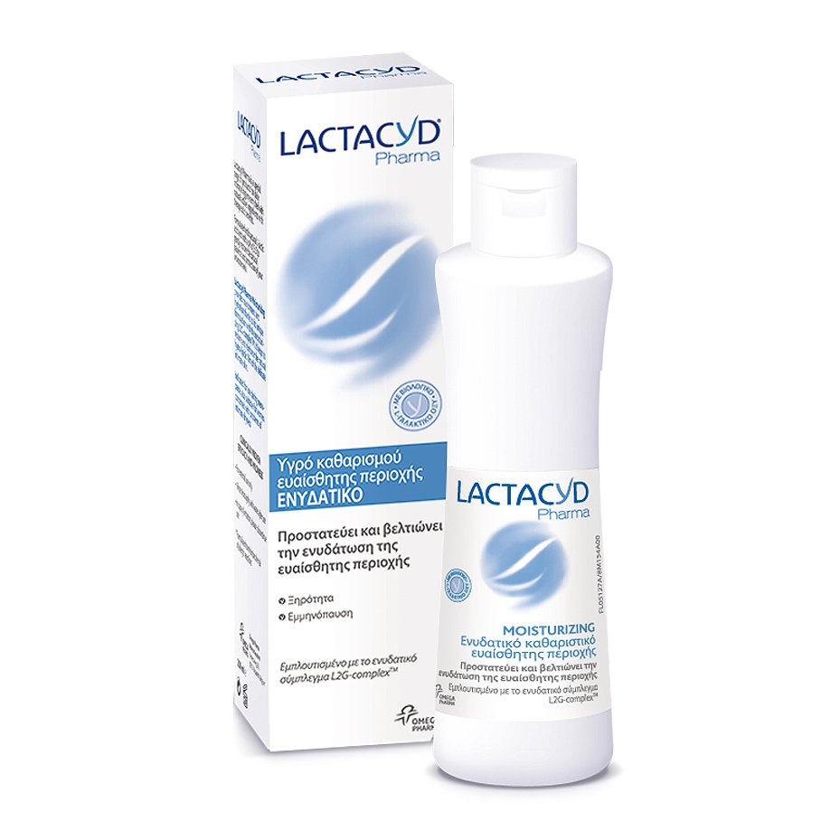 Lactacyd Pharma Moisturizing Ενυδατικό Καθαριστικό της Ευαίσθητης Περιοχής 250ml