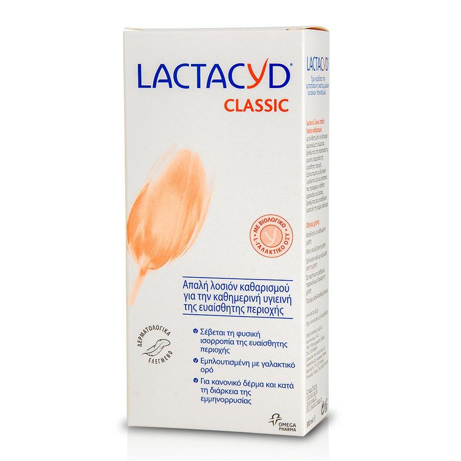 Lactacyd Intimate Washing Lotion Καθημερινή Φροντίδα για την Ευαίσθητη Περιοχή 300ml