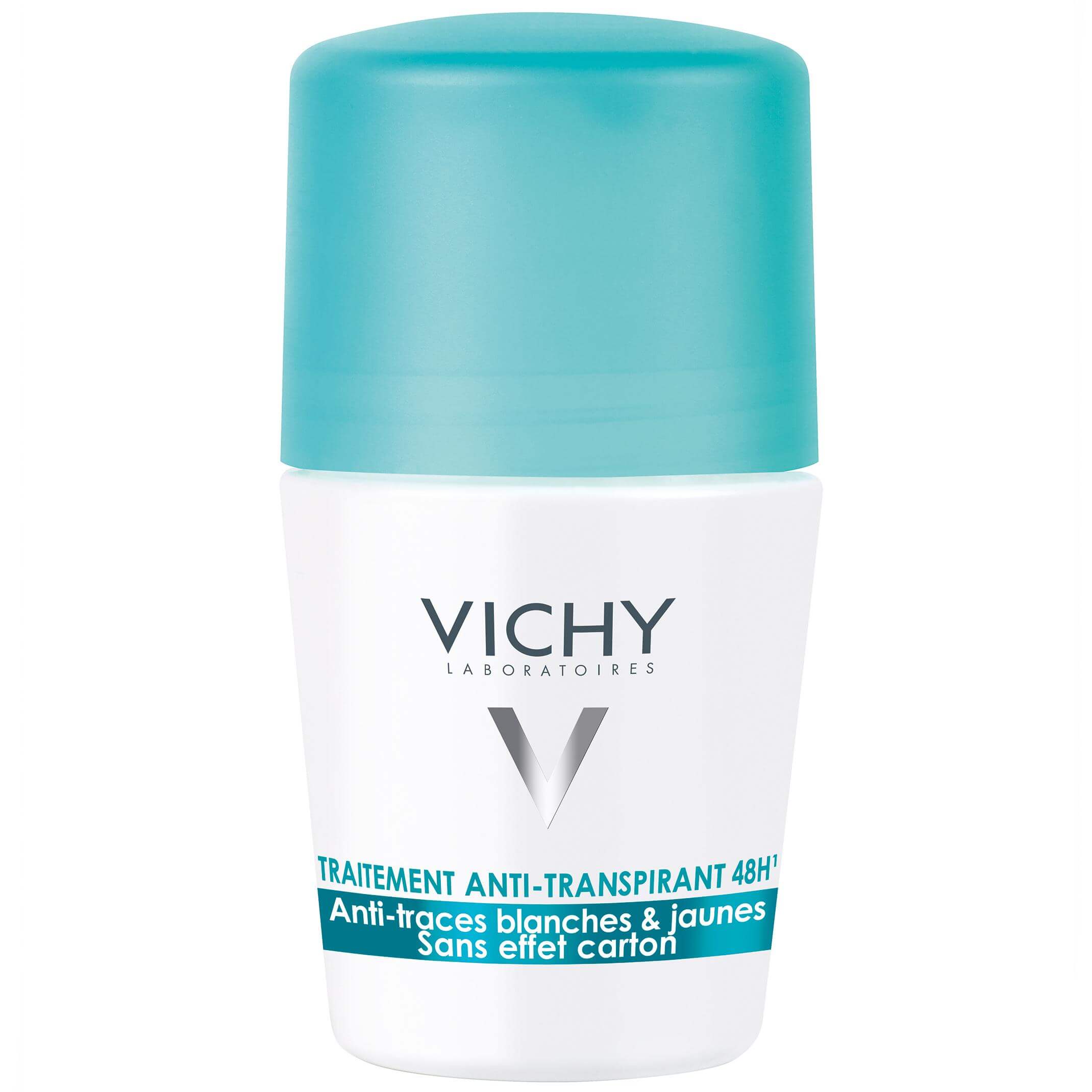 Vichy Deodorant 48ωρη Αποσμητική Φροντίδα Χωρίς Λευκά / Κίτρινα Σημάδια στα Ρούχα 50ml
