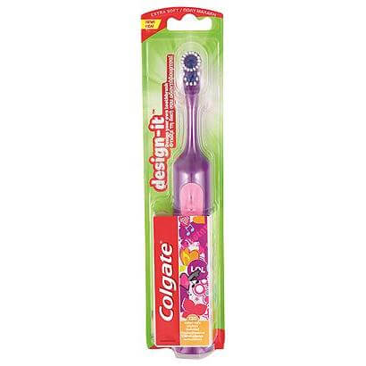 Colgate DesignIt Ηλεκτρική Οδοντόβουρτσα Μπαταρίας Με Μικρή Ταλαντευόμενη Κεφαλή Με Πολύ Μαλακές Τρίχες