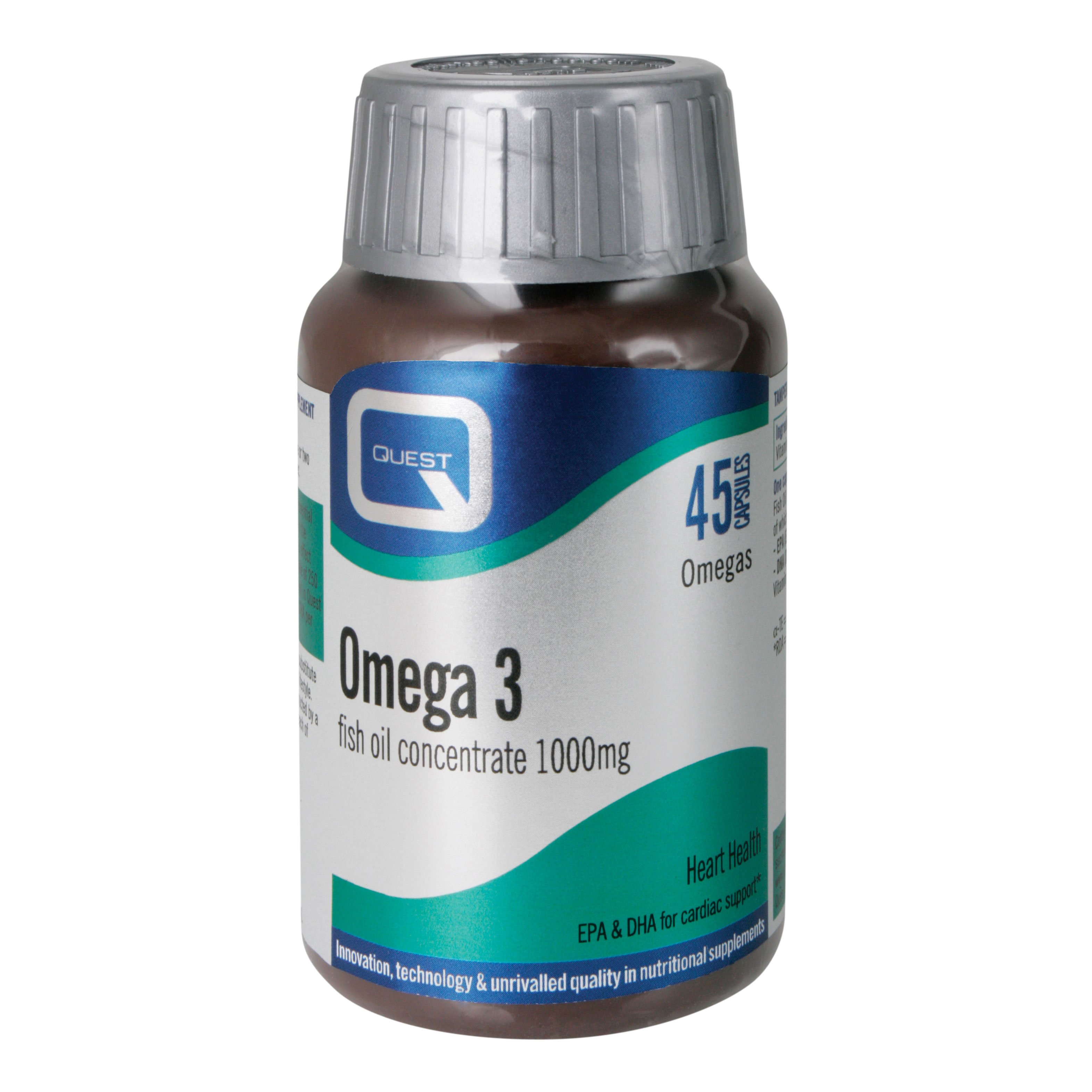 Quest Omega 3 Πηγή Των Ωμέγα-3 Λιπαρών Οξέων 45Caps