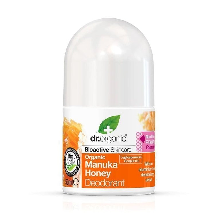 Dr Organic Manuka Honey Deodorant Αποσμητικό με Βιολογικό Μέλι Μανούκα 50ml