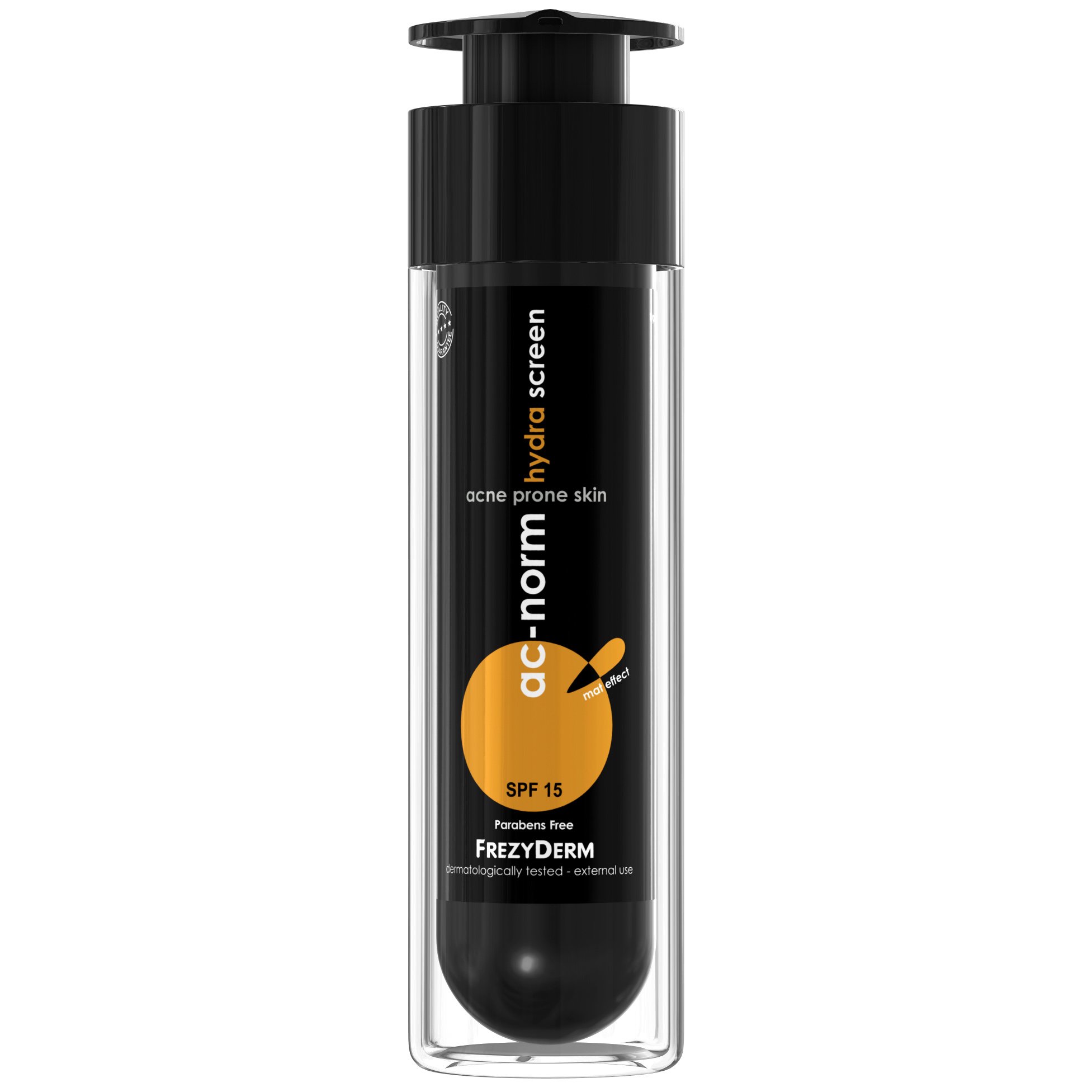 Frezyderm Frezyderm Ac-Norm Hydra Screen Spf15 Ενυδατική Σμηγματορρυθμιστική Αντηλιακή Κρέμα για Ακνεϊκές Επιδερμίδες 50ml