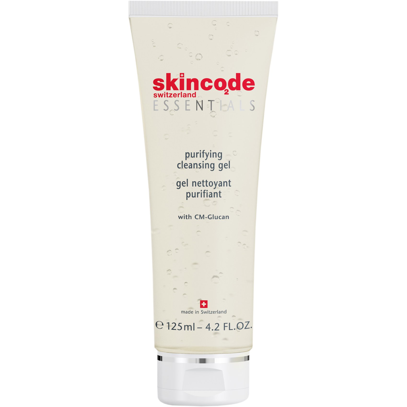 Skincode Purifying Cleansing Gel Αφρώδες Τζελ Καθαρισμού που Αφαιρεί Αποτελεσματικά Μακιγιάζ & Λιπαρότητα 125ml