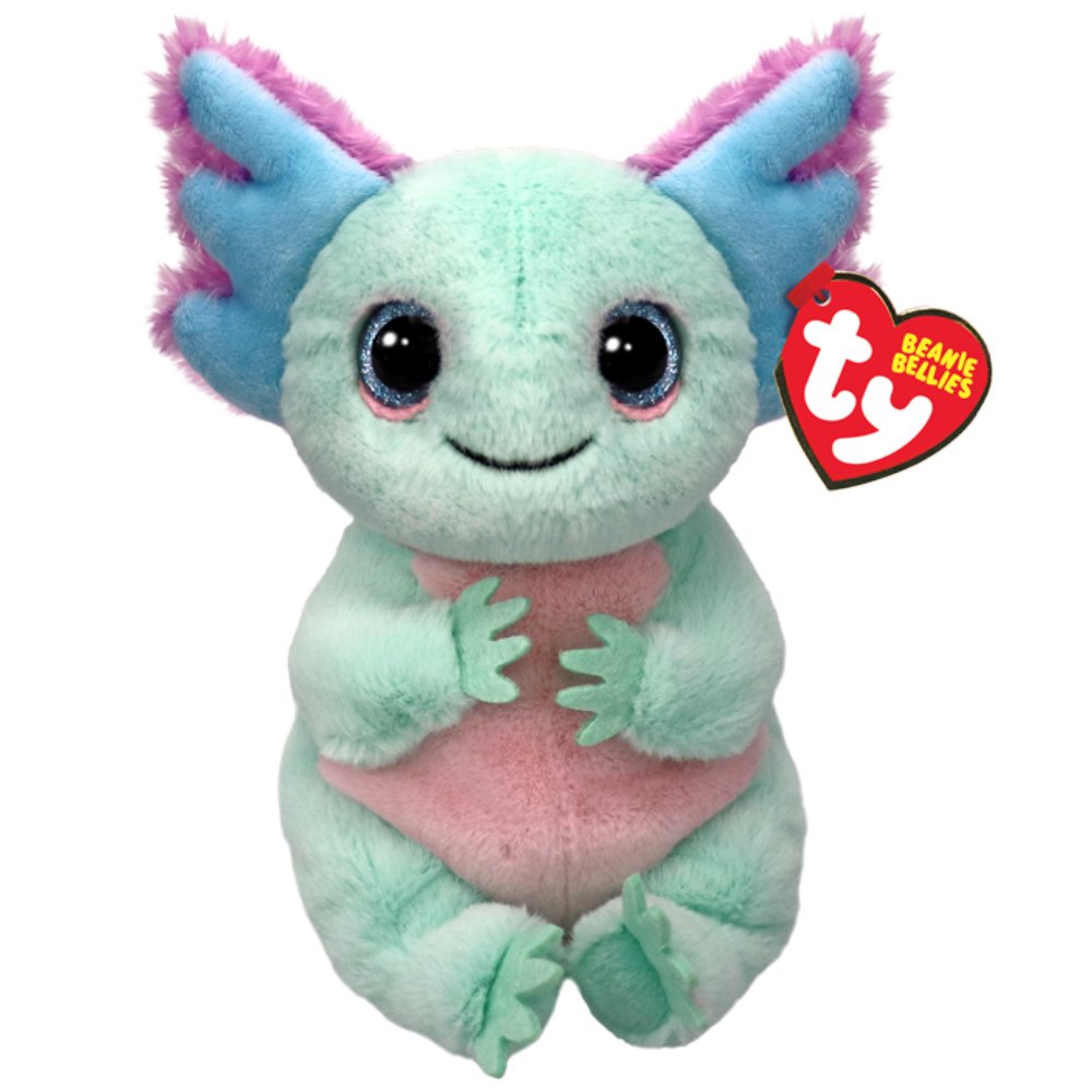 Ty Ty Beanie Babies Alex Plushie Λούτρινο Παιδικό Παιχνίδι Παστέλ Σαλαμάνδρα 1 Τεμάχιο