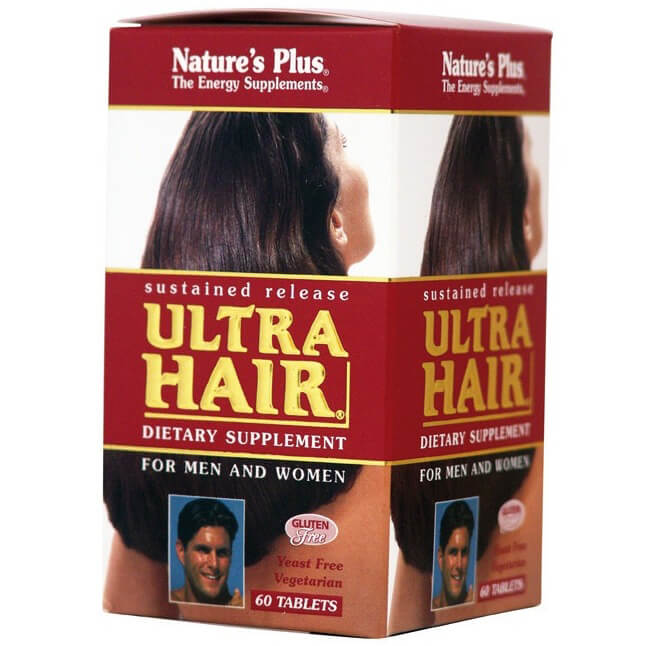 Nature’s Plus Ultra Hair Συμπλήρωμα Διατροφής, η Πληρέστερη Φόρμουλα που Έχει Δημιουργηθεί για Επανόρθωση Τρίχας 60Tabs