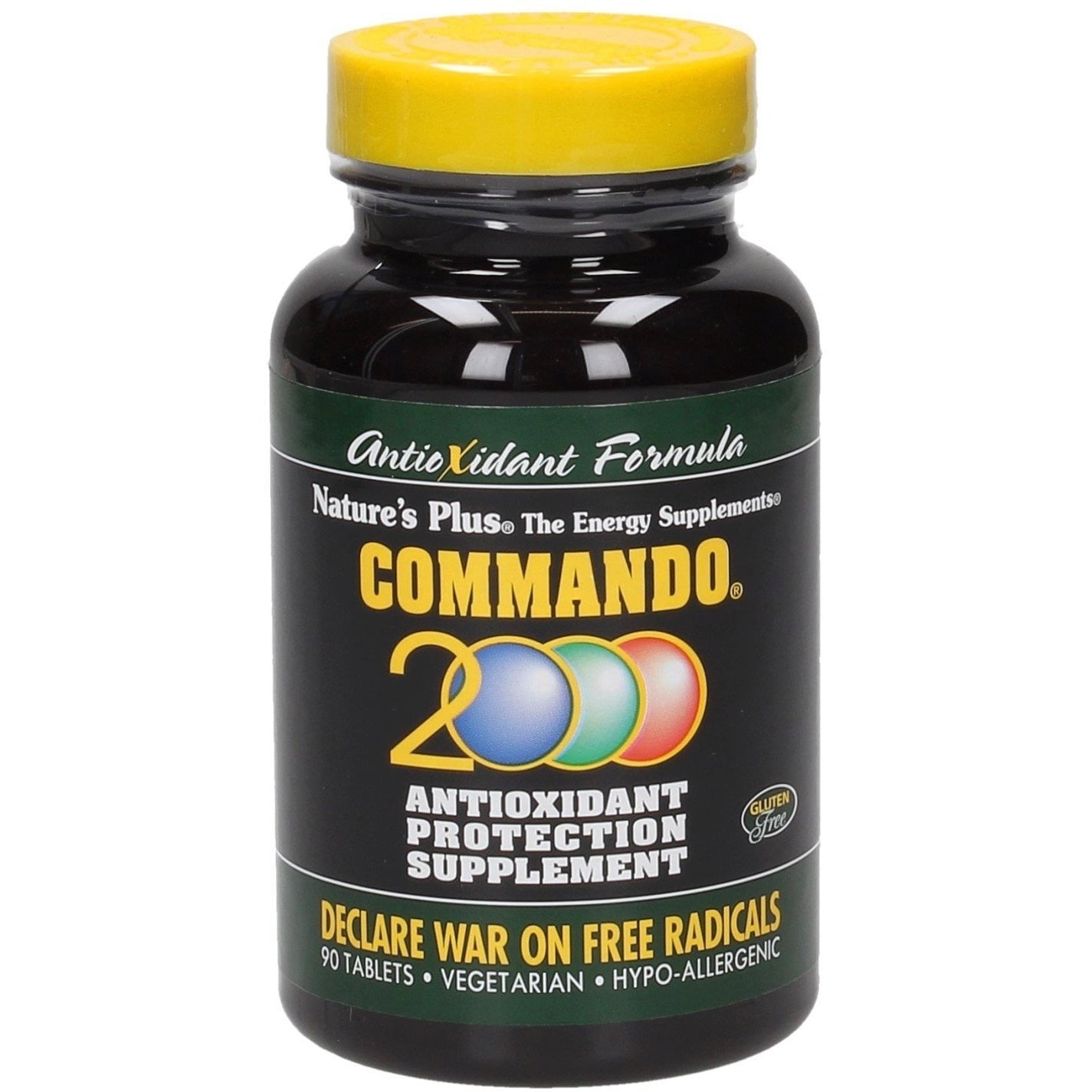 Nature’s Plus Commando 2000 Συμπλήρωμα Διατροφής με Ισχυρή Αντιοξειδωτική Προστασία 90tabs