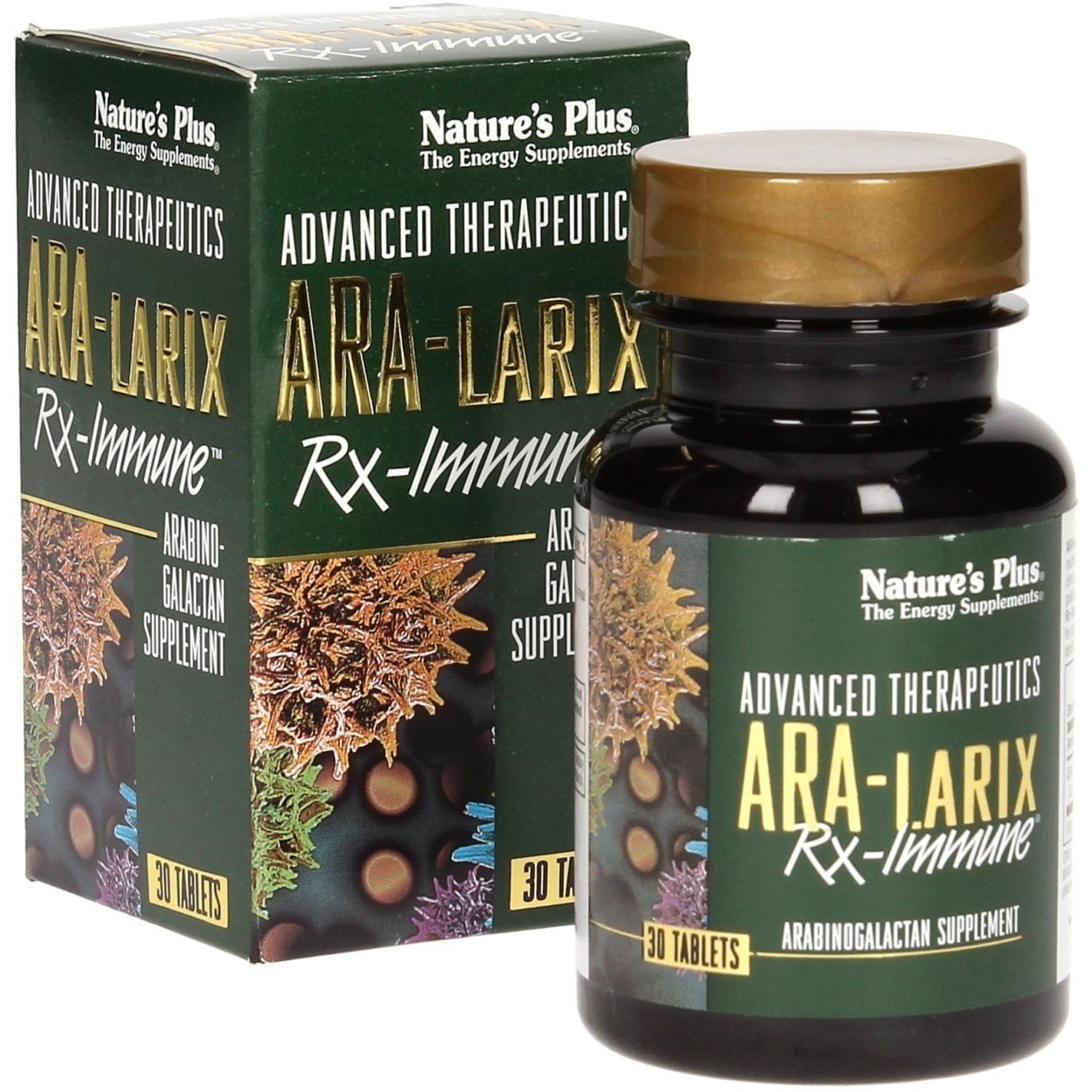 Nature’s Plus Ara Larix Συμπλήρωμα Διατροφής για την Ενίσχυση του Ανοσοποιητικού Συστήματος & Πηγή Φυτικών Ινών 30 ταμπλέτες