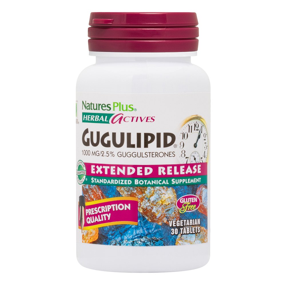 Natures Plus Gugulipid 1000mg Συμπλήρωμα Διατροφής με Αντιοξειδωτικές Ιδιότητες 30tabs