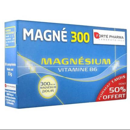 Forte Pharma Magne 300 Mgnesium & Vitamin B6 90Caps