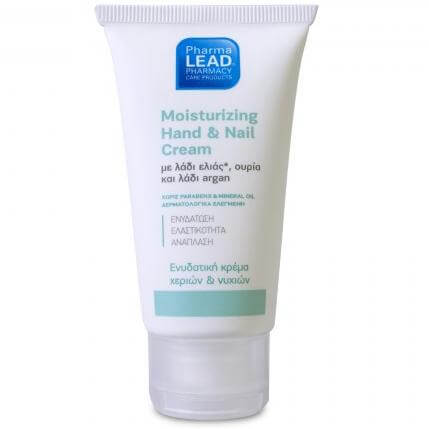 Pharmalead Moisturizing Hand & Nail Cream Ενυδατική Κρέμα Χεριών & Νυχιών με Λάδι Ελιάς, Ουρία & Λάδι Argan 50ml