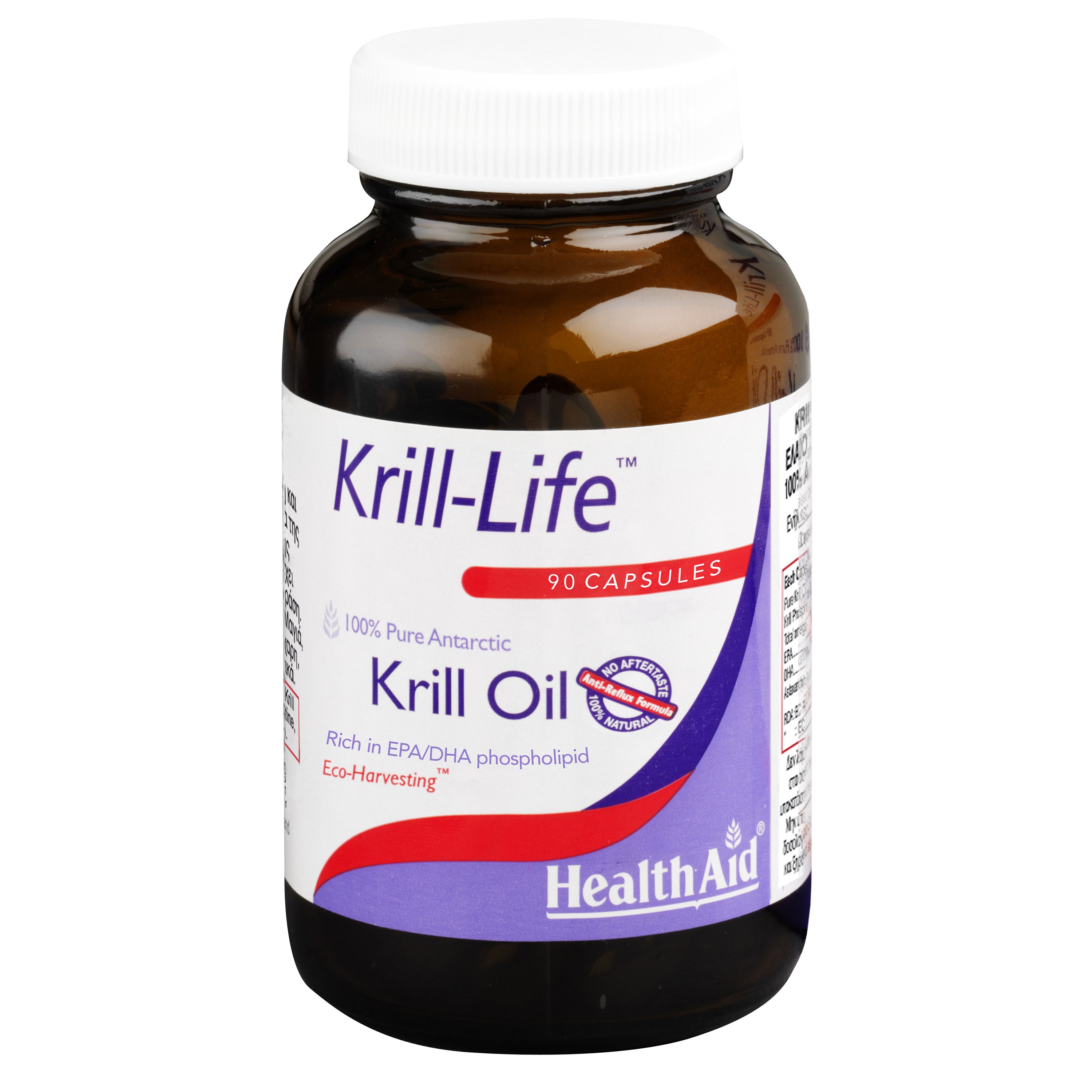 Health Aid Krill-Life Πλούσια Πηγή Απαραίτητων Λιπαρών Οξέων 90caps