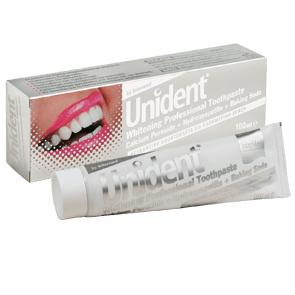Unident Whitening Professional Toothpaste Λευκαντική Οδοντόκρεμα Ειδικά Σχεδιασμένη για Καθημερινή Χρήση 100ml