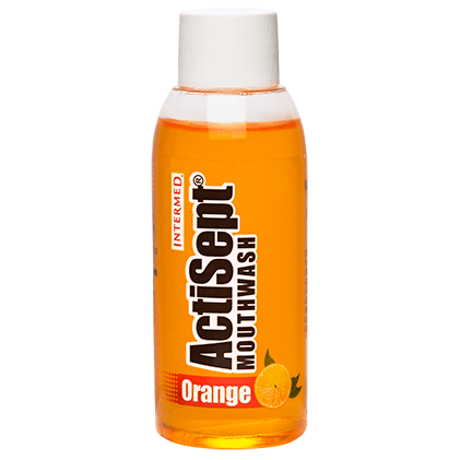 Actisept Orange Καθημερινό Φθοριούχο Στοματικό Διάλυμα με Γεύση Πορτοκάλι 500 ml