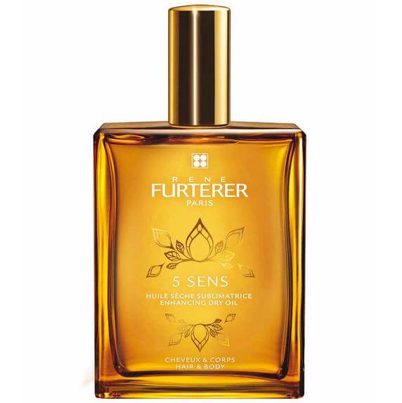 Rene Furterer 5 Sens Enhancing Dry Oil Εξαιρετικό Ξηρό Λάδι για τα Μαλλιά και το Σώμα με Μαγευτικό Άρωμα 100ml