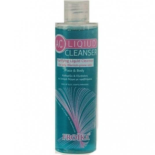 Froika Froika AC Liquid Cleanser Εξειδικευμένη Καθαριστική Βάση Με Ενσωματωμένο Ψευδάργυρο 200ml