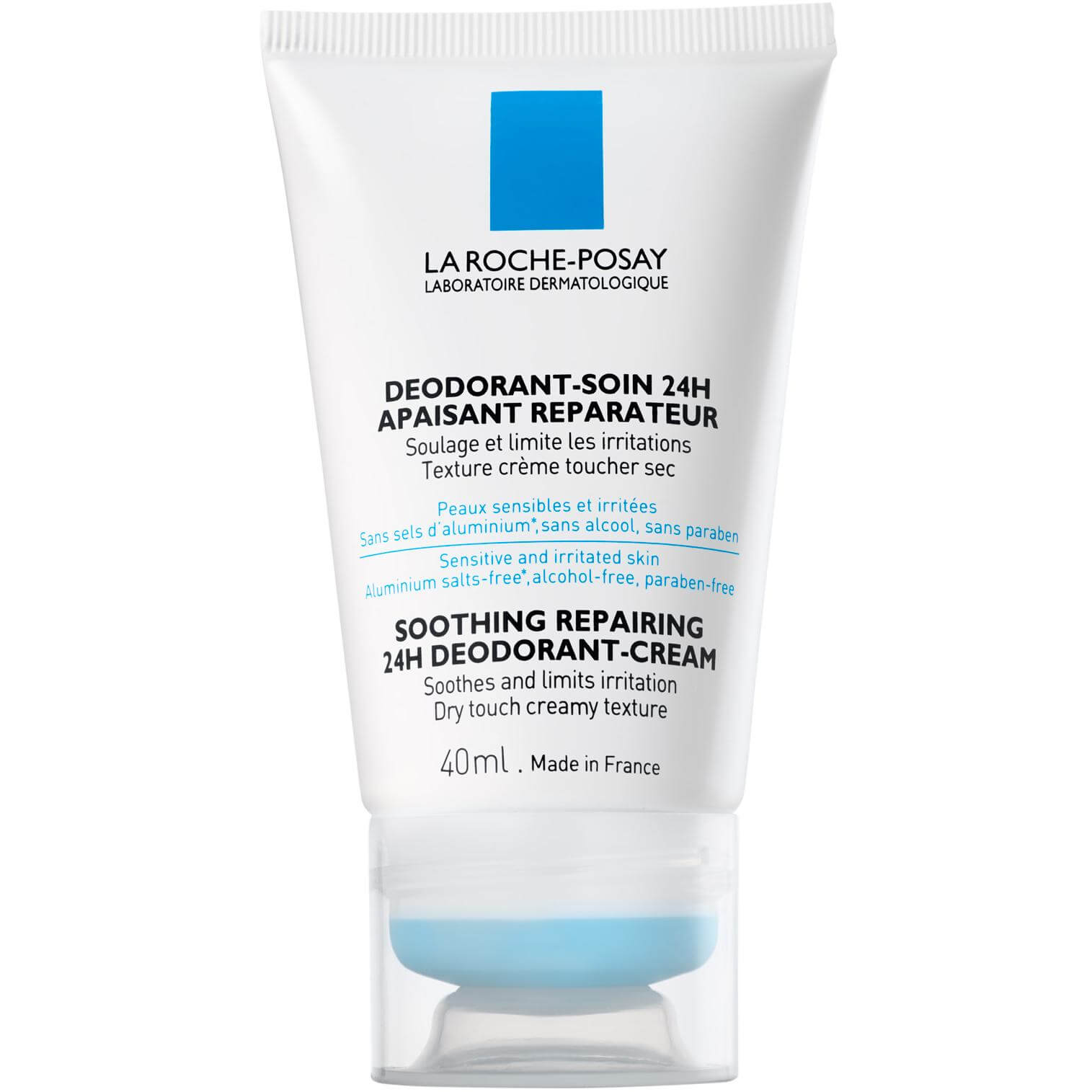 La Roche-Posay Deodorant Cream 24H Soothing Repairing Καταπραυντικό Αποσμητικό σε Μορφή Κρέμας 40ml