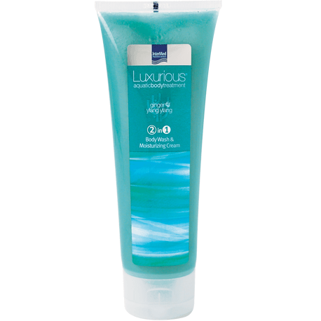 Luxurious 2 in 1 Ginger Ylang Ylang Body Wash & Moisturizing Cream Αφρόλουτρο & Ενυδατική Κρέμα 250ml
