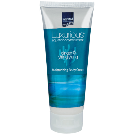 Luxurious Aquatic Body Treatment Moisturizing Body Cream Ginger & Ylang Ylang Ενυδάτωση Σώματος με Γηινο Άρωμα 200ml