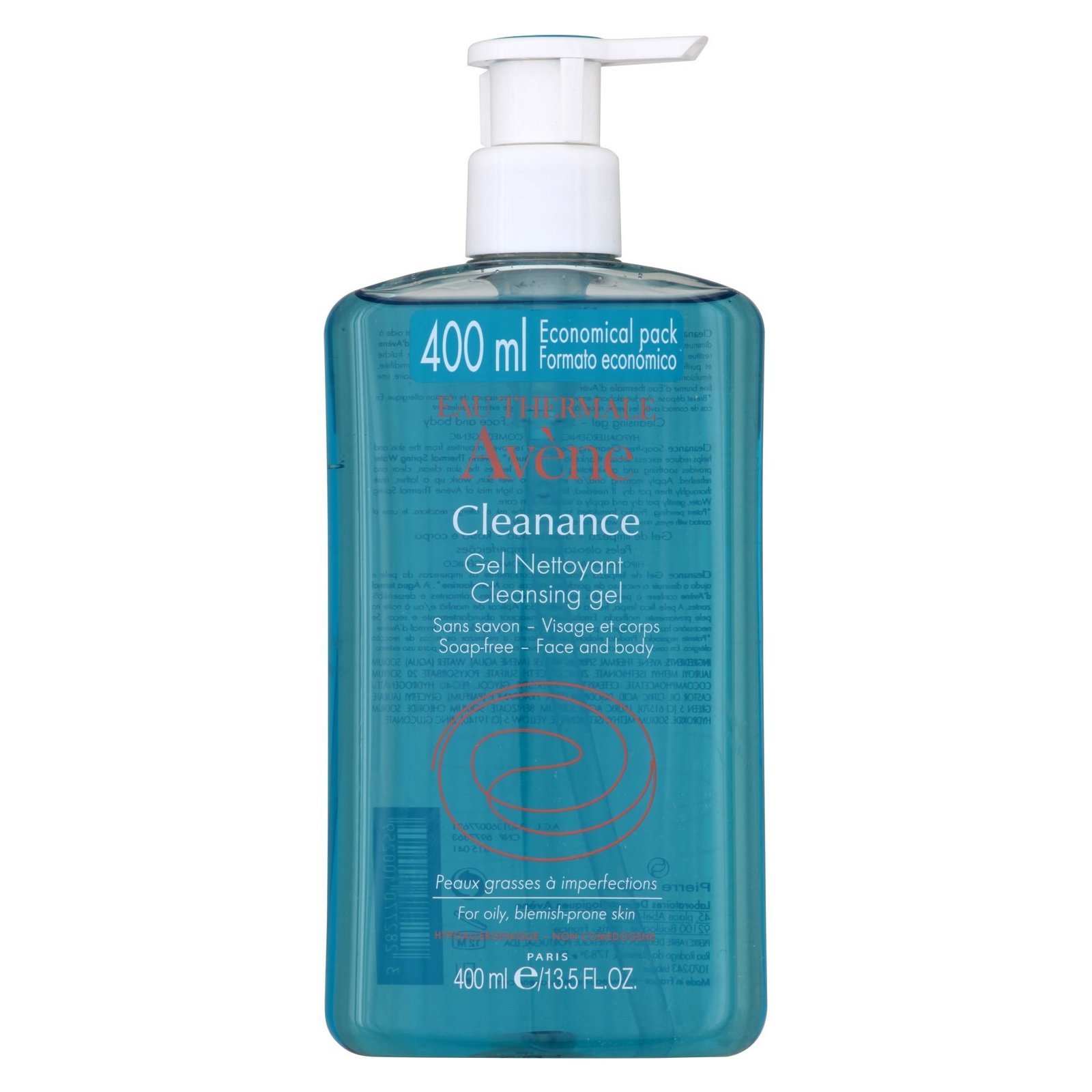 Avene Cleanance Gel Nettoyant 400ml