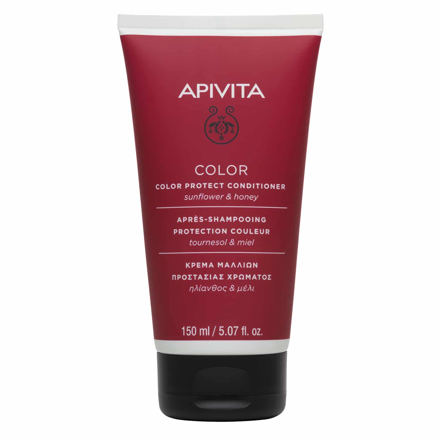 Apivita Color Protect Κρέμα Προστασίας Χρώματος για Βαμμένα Μαλλιά Ηλίανθος & Μέλι 150ml