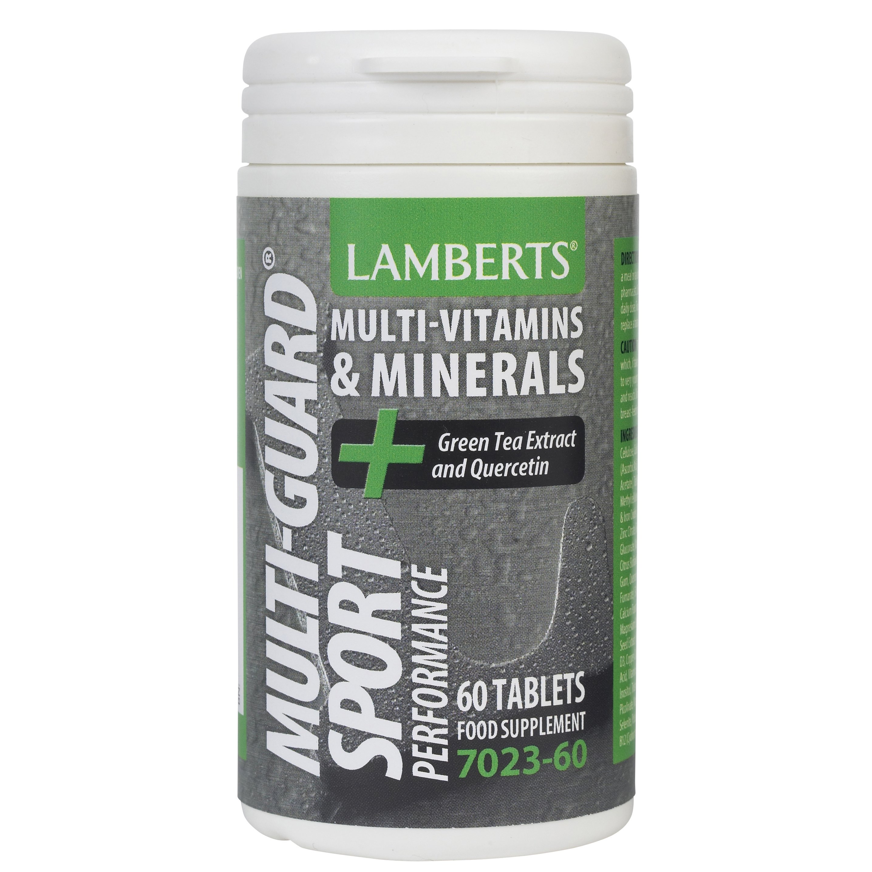 Lamberts Multi Guard Sport Συπλήρωμα Διατροφής για Άτομα που Ακολουθούν ένα Απαιτητικό Πρόγραμμα Εκγύμνασης 60tabs