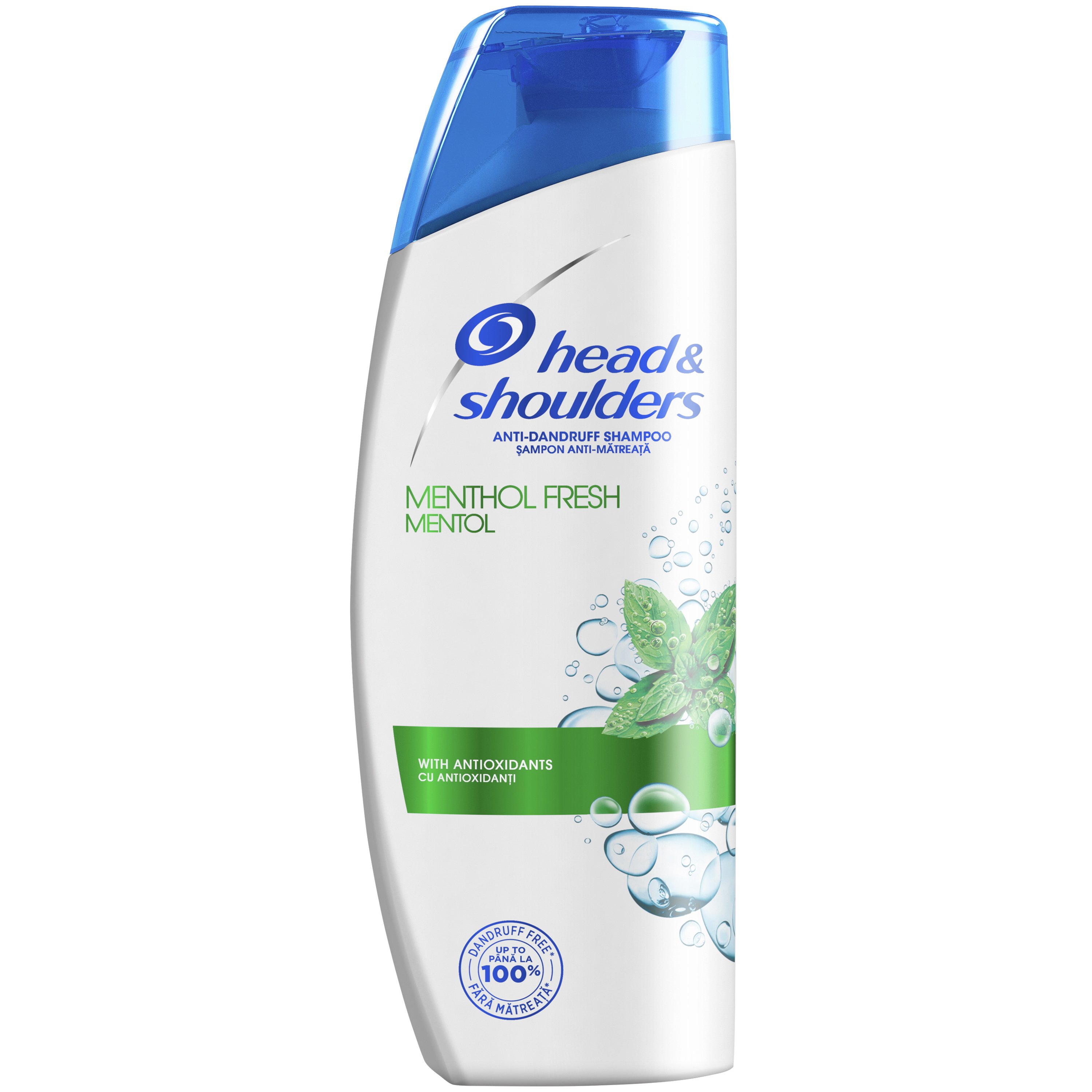 Head & Shoulders Menthol Fresh Anti-Dandruff Shampoo Σαμπουάν Κατά της Πιτυρίδας με Μενθόλη για Φυσική Αίσθηση Δροσιάς 225ml