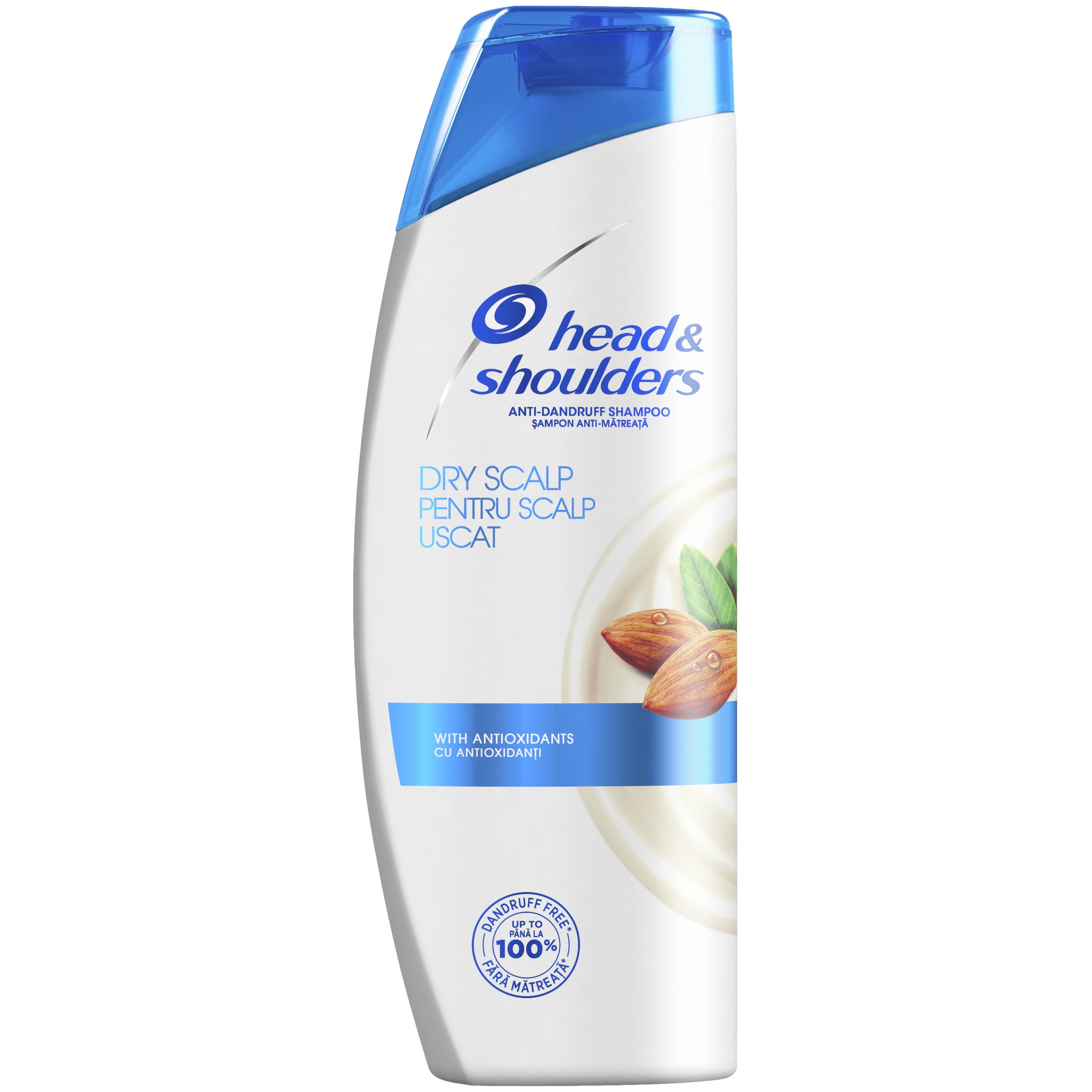 Head & Shoulders Dry Scalp Care Anti-Dandruff Shampoo Αντιπιτυριδικό Σαμπουάν με Αμυγδαλέλαιο Κατάλληλο για την Ξηροδερμία 360ml