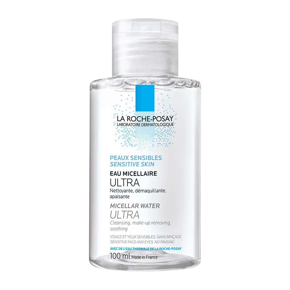 La Roche-Posay Micellar Water Ultra Sensitive Skin Απαλό Νερό Καθαρισμού Προσώπου & Ματιών για Ευαίσθητο Δέρμα Travel Size 100ml
