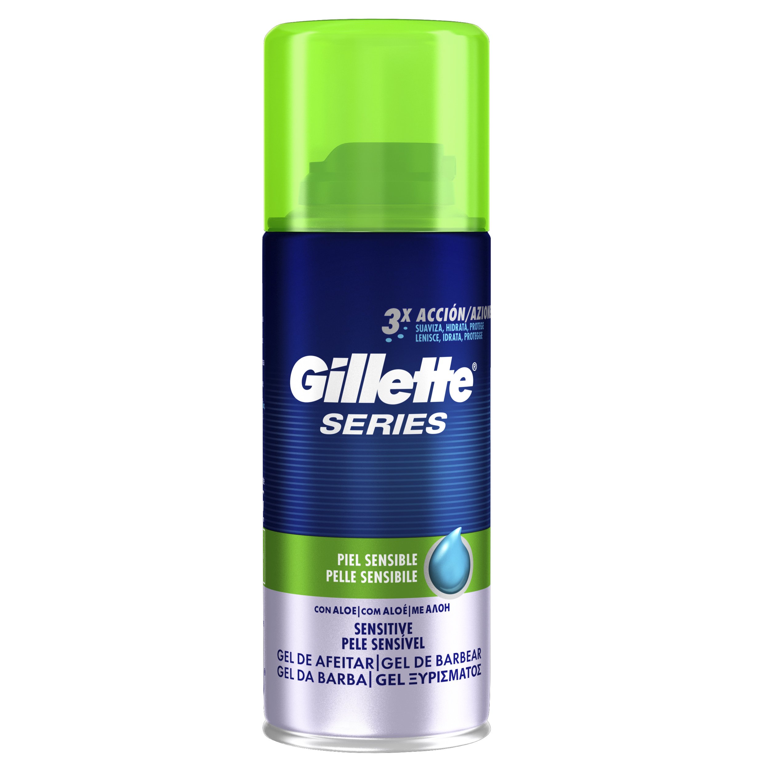 Gillette Series Gel Sensitive Skin Αφρός-Gel Ξυρίσματος 75ml