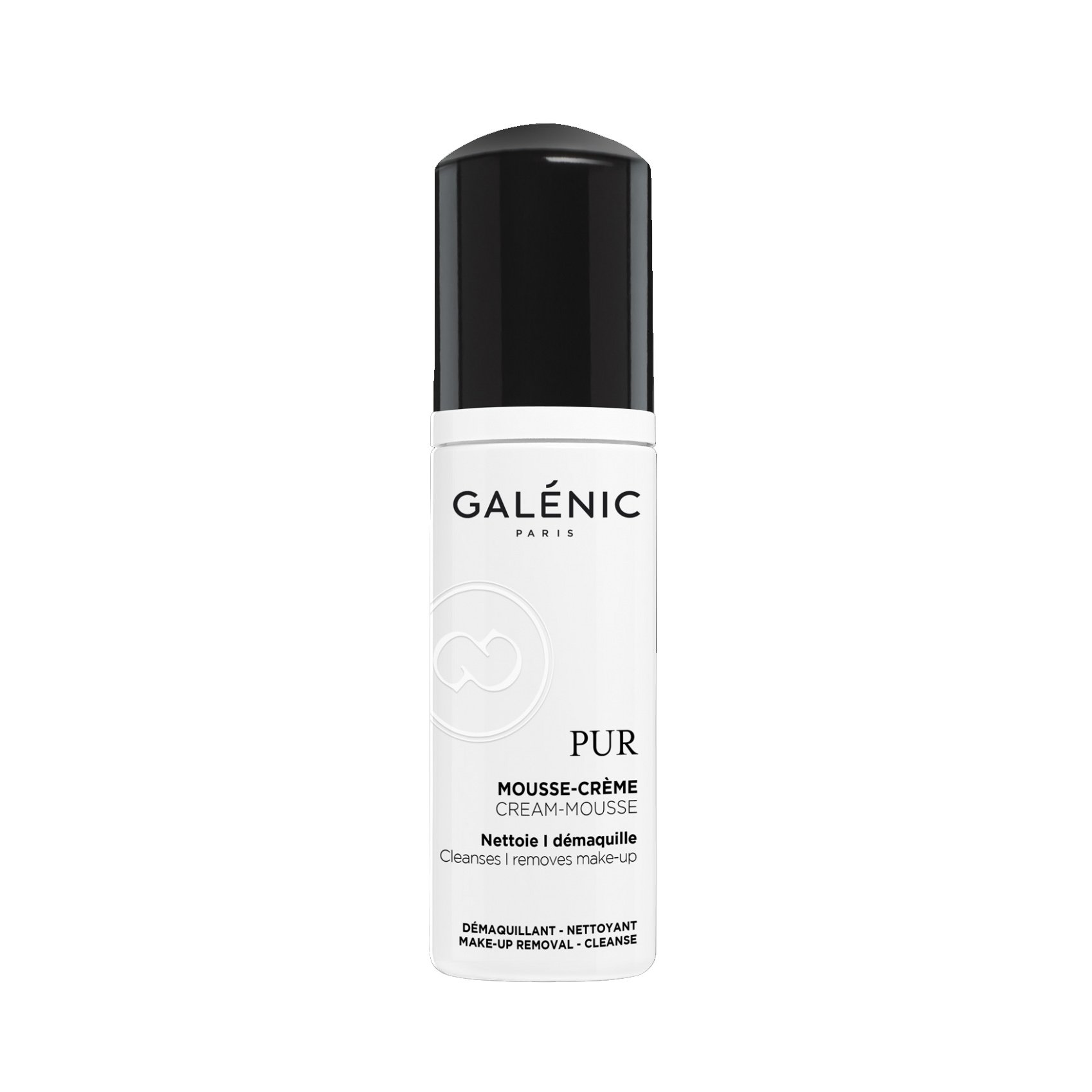 Galenic Pur Mousse-Creme Αφρός Καθαρισμού & Ντεμακιγιάζ για το Πρόσωπο 150ml