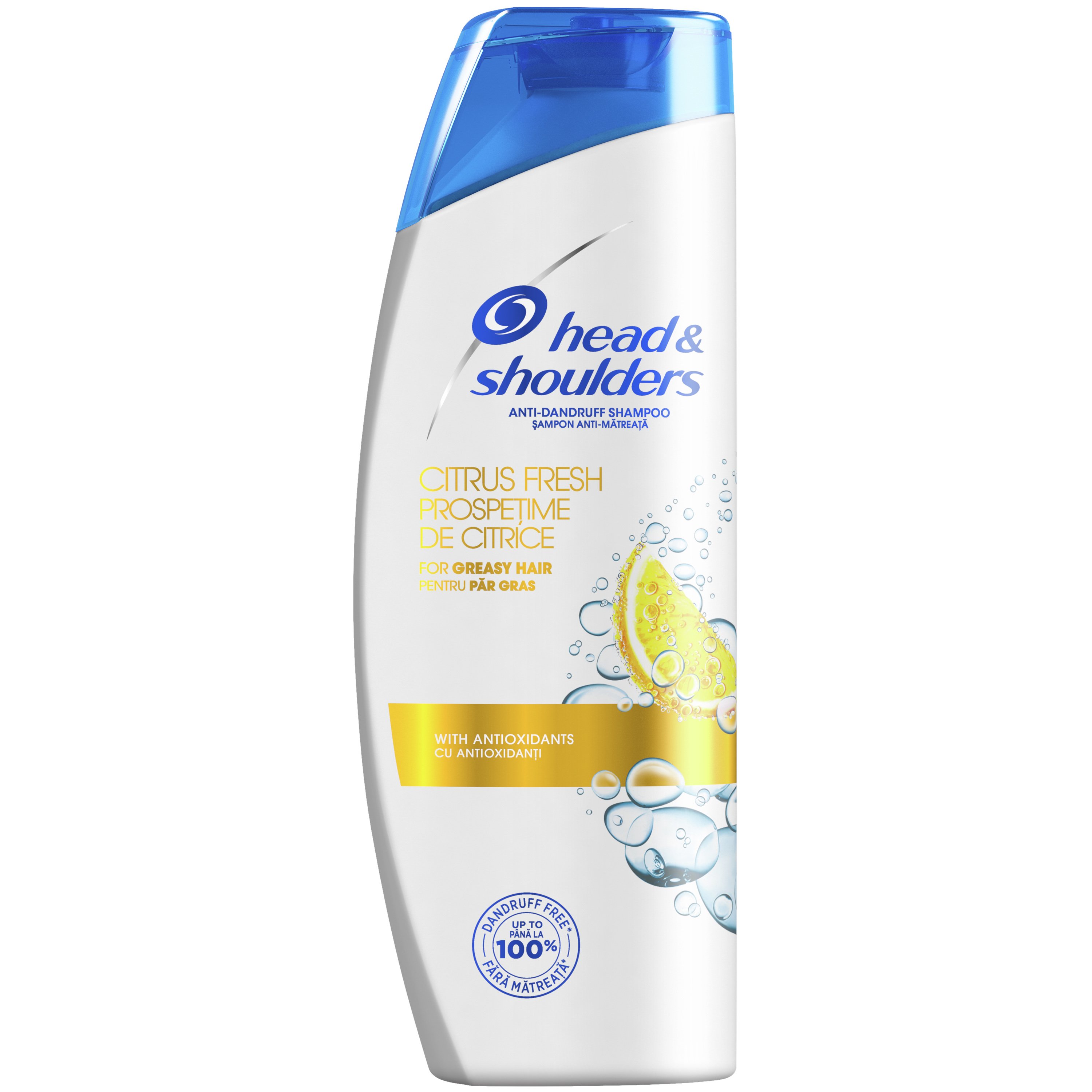 Head & Shoulders Citrus Fresh 3 Action Formula Αντιπιτυριδικό Σαμπουάν με Λεμόνι για Αίσθηση Φρεσκάδας 360ml