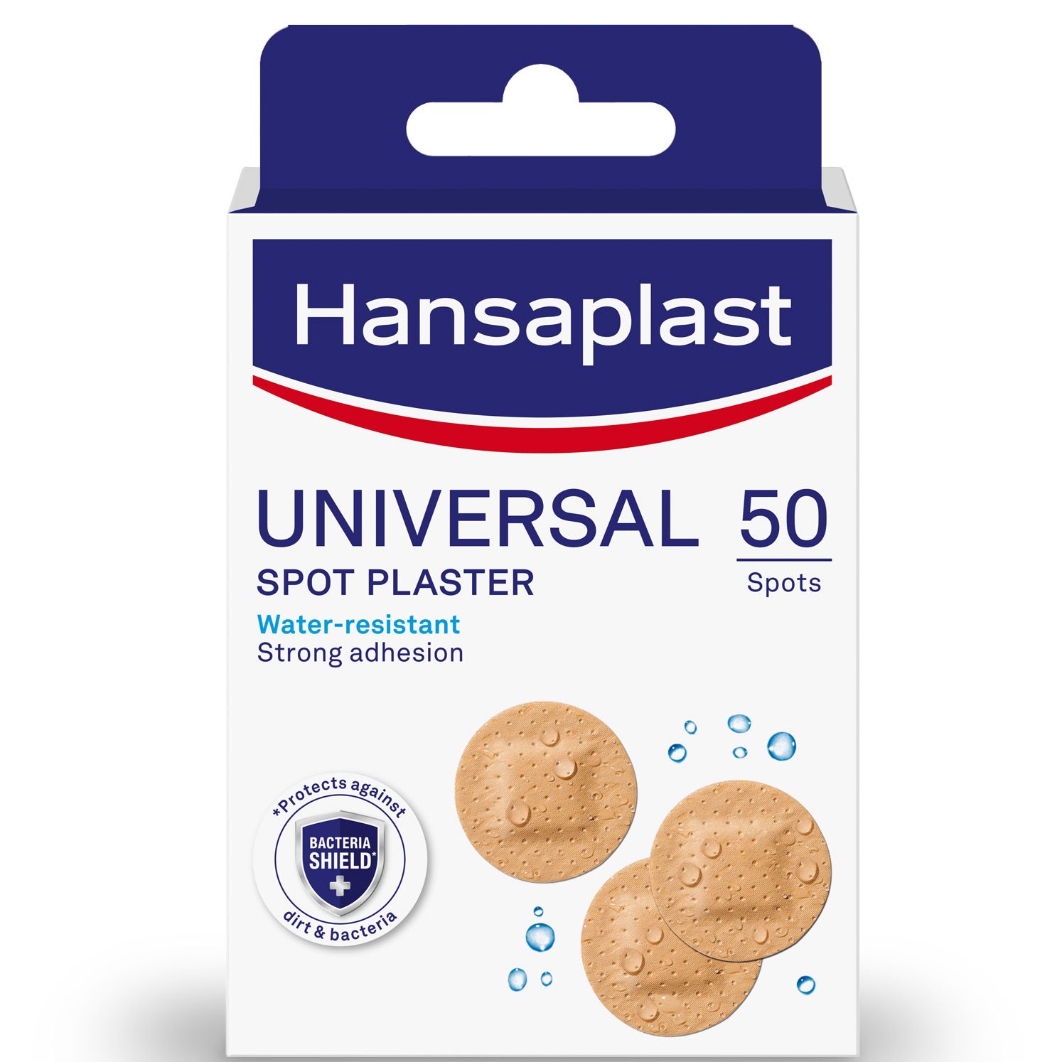 Hansaplast Universal Spot Plaster Επιθέματα για την Κάλυψη & Προστασία Μικρών Πληγών 50 Τεμάχια