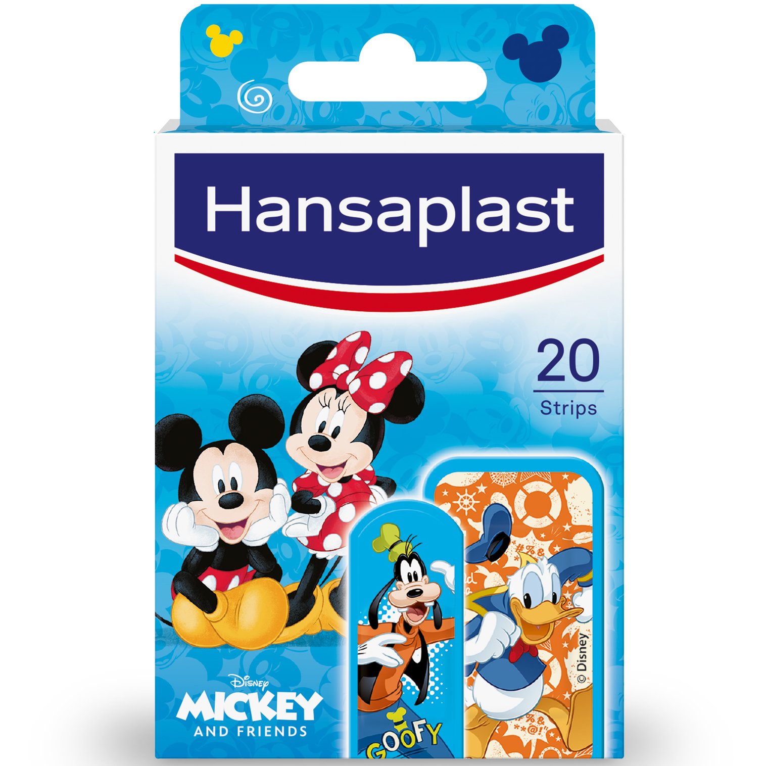 Hansaplast Hansaplast Disney Mickey & Friends Strips Παιδικά Επιθέματα Πληγών 20 τμχ