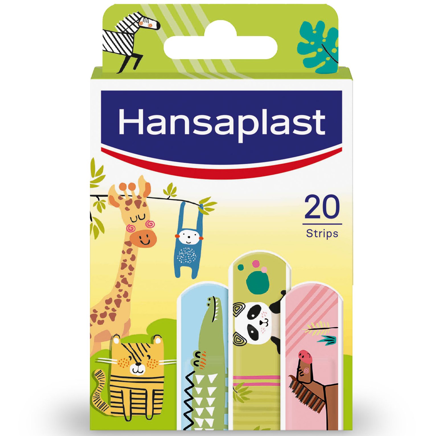 Hansaplast Animals Αυτοκόλλητα Παιδικά Επιθέματα, 20 strips