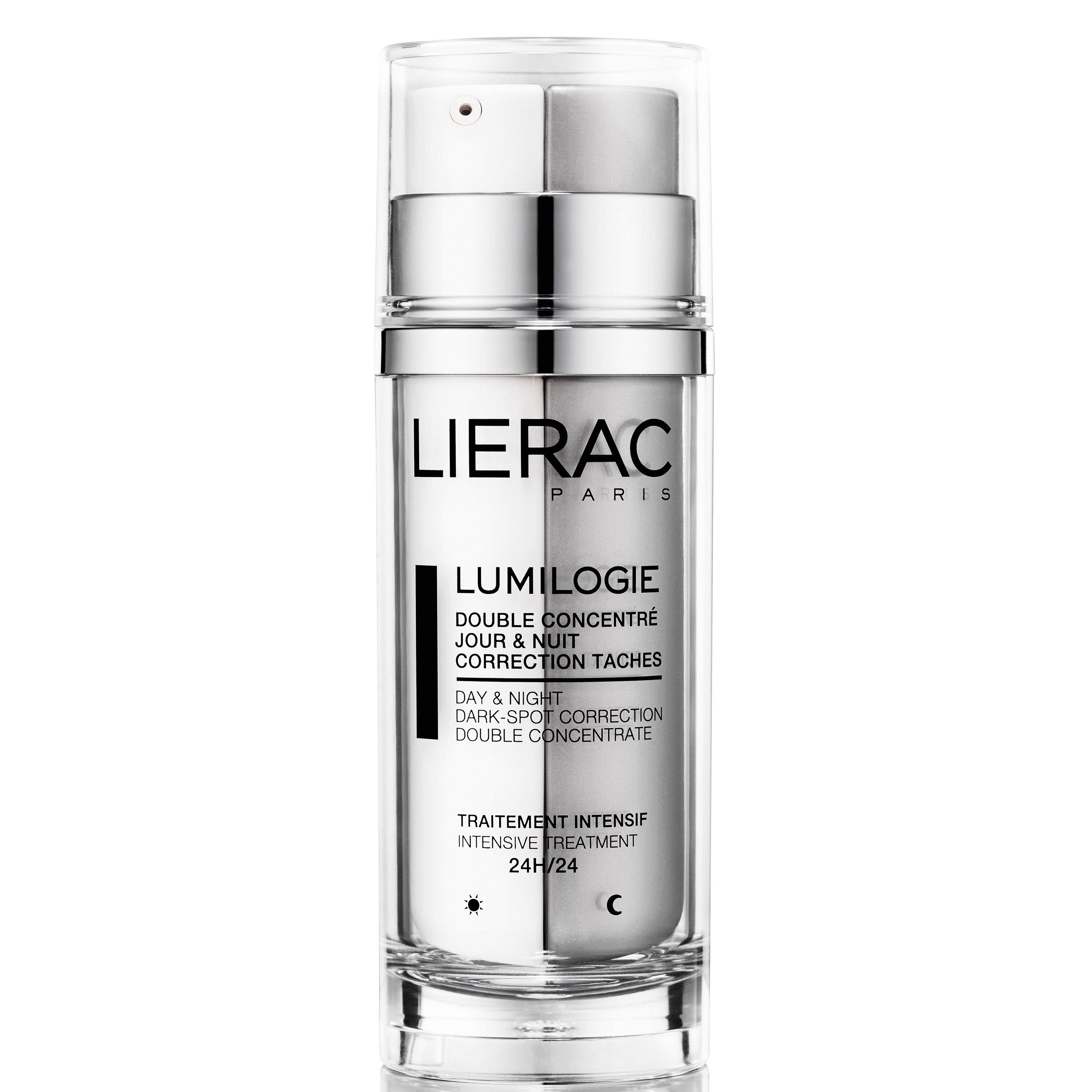 Lierac Lumilogie Double Concentré Jour & Nuit Correction Taches Διπλό Συμπύκνωμα Ημέρας & Νύχτας για Διόρθωση των Κηλίδων 30ml