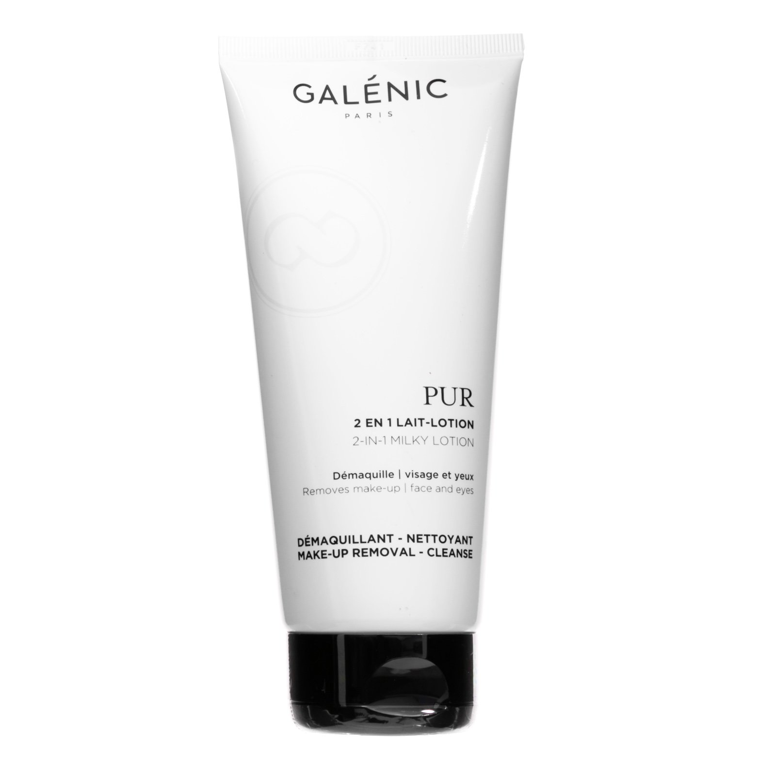 Galenic Pur 2 en 1 Lait- Lotion Καθαρισμός 2 σε 1 Αφαιρεί το Μακιγιάζ Από Πρόσωπο & Μάτια 200ml