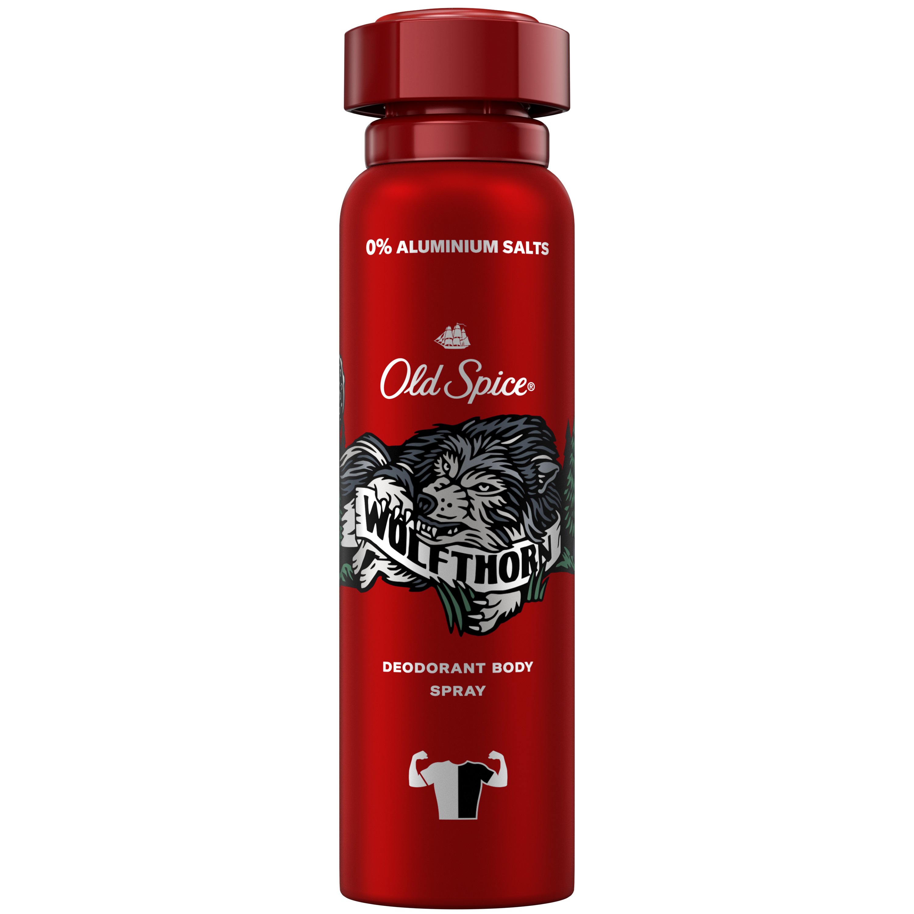 Old Spice Wolfthorn Deodorant Body Spray Αποσμητικό με Δυναμικό Άρωμα Μόνο για Αληθινούς Άντρες 150ml