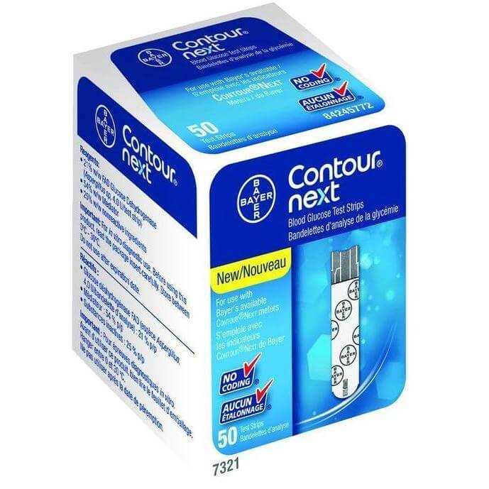 Bayer Bayer Contour Next Ταινίες Μέτρησης Σακχάρου Χωρίς Κωδικό 50Strips