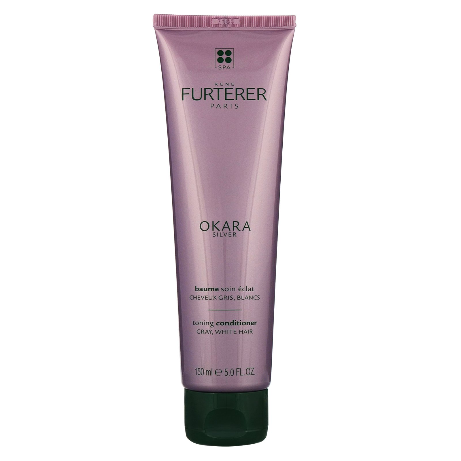 Rene Furterer Okara Silver Baume Soin Eclat Μαλακτική Κρέμα Κατά του Κιτρινίσματος στα Γκρίζα, Λευκά Ξανθά Πλατινέ Μαλλιά 150ml