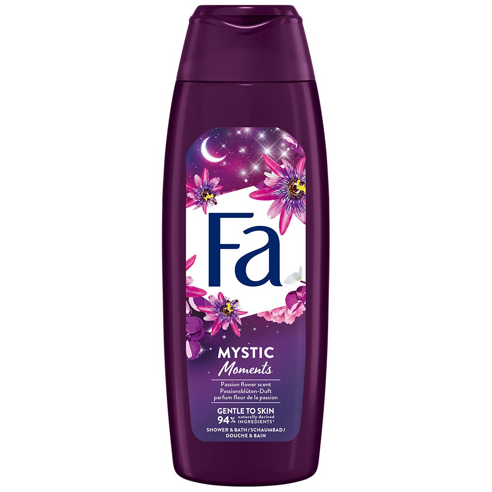 FA Fa Foam Bath Mystic Moments Κρεμώδες Αφρόλουτρο, Πολύτιμο Άρωμα Λουλουδιού,Απαλός Καθαρισμός & Αισθησιακή Εμπειρία Μπάνιου 750ml